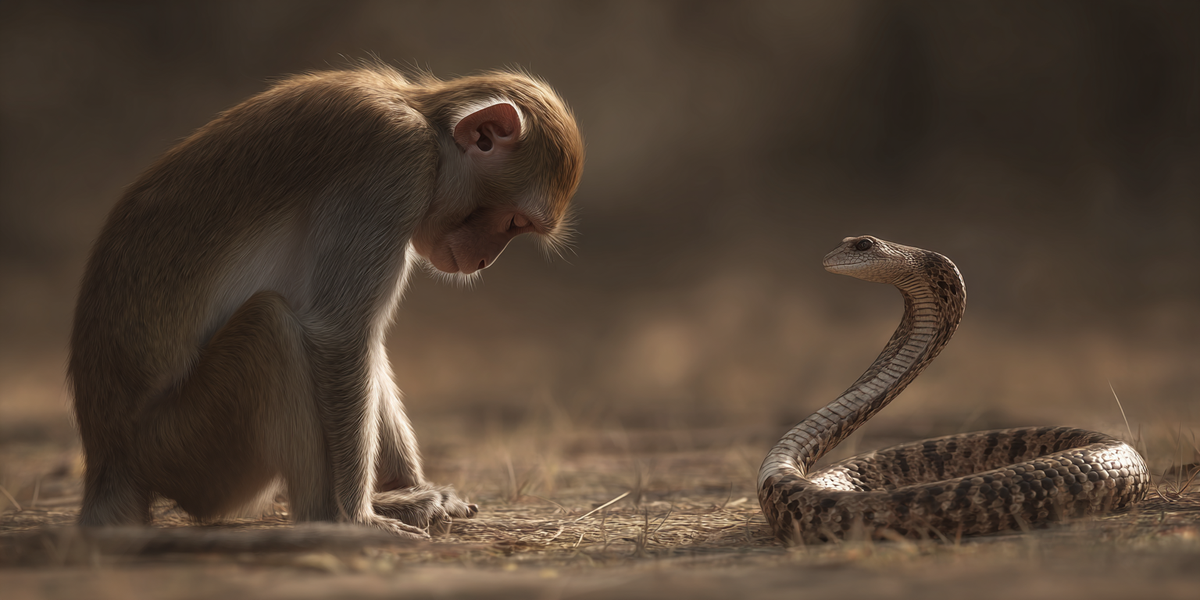 From instinct to devotion  ~  a gesture transfigured