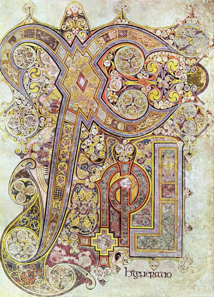 Druidic Echoes in the Book of Kells